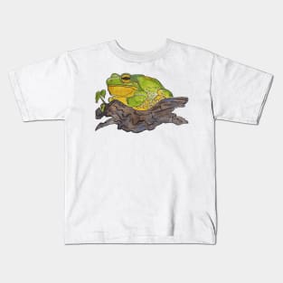 Beautiful chunky frog print Kids T-Shirt